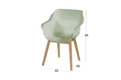 Tuinstoel French Green 11.688.247 Sophie Teak