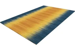 Vloerkleed 8070 Geel Blauw Sunset