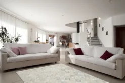 Vloerkleed 110 Grijs Zilver Spark