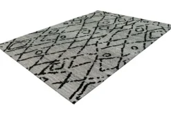 Vloerkleed 110 Grijs Zwart River