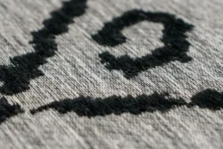 Vloerkleed 110 Grijs Zwart River