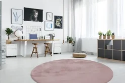 Vloerkleed 100 Roze Rabbit
