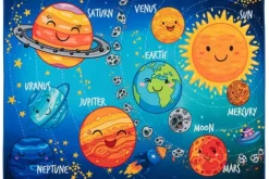 Vloerkleed 230 Solar System Torino Kids