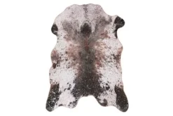 Vloerkleed 525 zilver-zwart-bruin Western