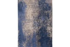 Vloerkleed Abyss Blue 8629 Mad Men Cracks | Louis de Poortere