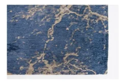Vloerkleed Abyss Blue 8629 Mad Men Cracks | Louis de Poortere