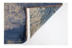 Vloerkleed Abyss Blue 8629 Mad Men Cracks | Louis de Poortere