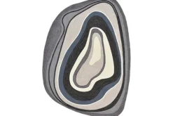 Vloerkleed Aura Grey 477304 Habitat | Brink & Campman