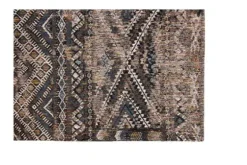 Vloerkleed Black Rabat 9113 Antiquarian Kilim | Louis de Poortere