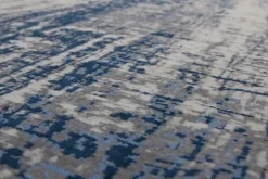 Vloerkleed Bronx Azurite 8421 Mad Men Griff | Louis de Poortere