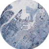 Vloerkleed Conductive Blue 9314 Tokyo Cities | Louis de Poortere