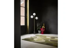Vloerkleed Cosmo Green 95207 Decor | Brink & Campman