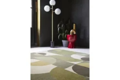 Vloerkleed Cosmo Green 95207 Decor | Brink & Campman