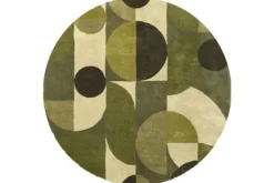 Vloerkleed Cosmo Green 95207 Decor | Brink & Campman