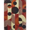 Vloerkleed Cosmo Red Pale Green 95203 Decor | Brink & Campman