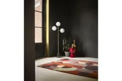 Vloerkleed Cosmo Red Pale Green 95203 Decor | Brink & Campman