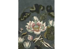 Vloerkleed Midnight Pond 038608 Waterlily | Wedgwood Home