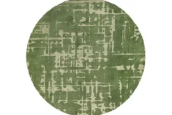 Vloerkleed Perriers Green 9202 Baobab | Louis de Poortere