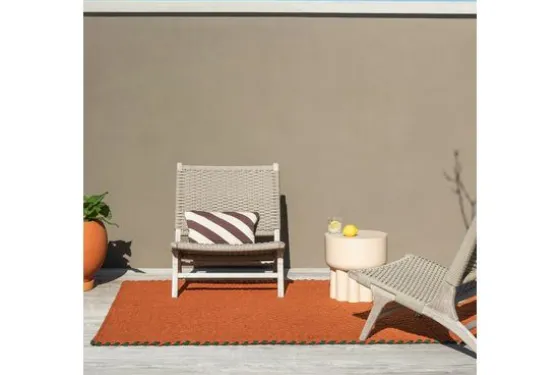 Vloerkleed Tricolore Terra Rust Green 496903 Lace | Brink & Campman