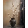 Wandkleed Light Blossom Vase