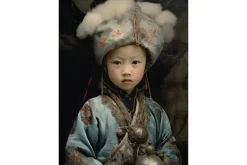 Wandkleed Traditional Child