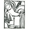 Wandkleed Vogel