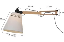 Wandlamp 8853BE Liv Mexlite