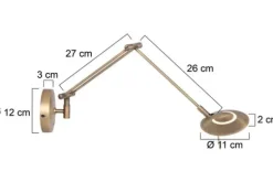 Wandlamp 2110BR Zodiac
