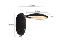 Wandlamp 1442ZW Zenith