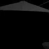 Zweefparasol 300x300cm Zwart 14.122.178 Shadowflex